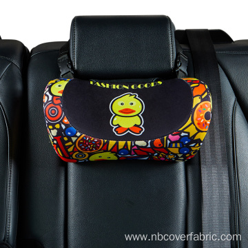 Car seat pillow headrest neck breathable